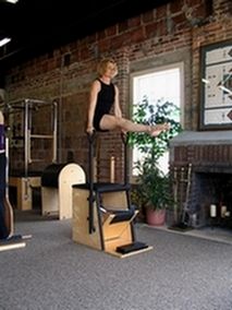 Pilates Wunda Chair exercise
